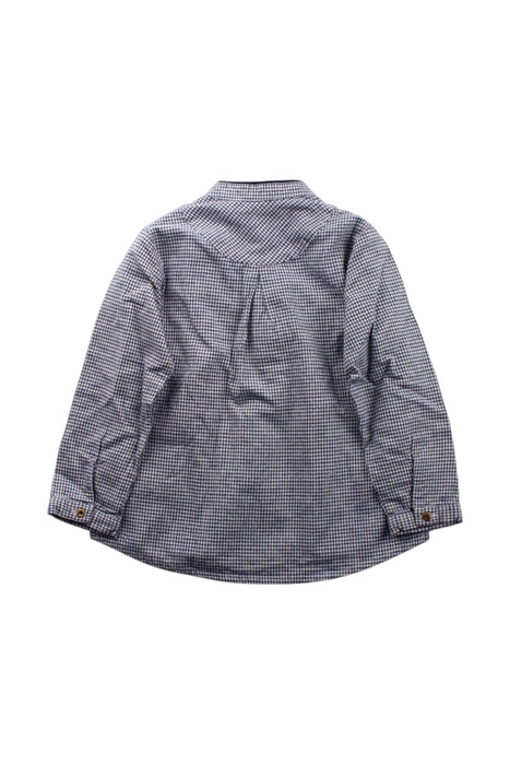 A Blue Long Sleeve Shirts from Pili Carrera in size 4T for neutral. (Back View)