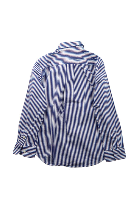 A Blue Long Sleeve Shirts from Ralph Lauren in size 5T for boy. (Back View)