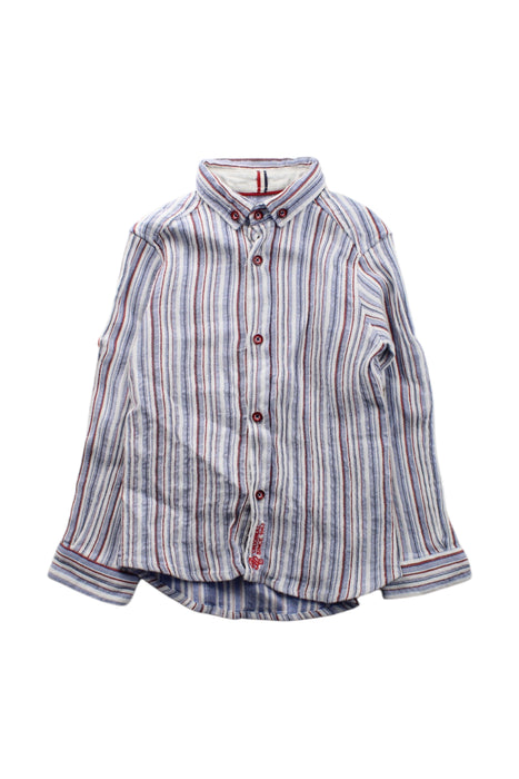 A Multicolour Long Sleeve Shirts from Pili Carrera in size 4T for boy. (Front View)