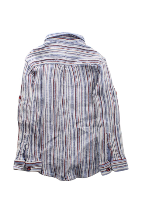 A Multicolour Long Sleeve Shirts from Pili Carrera in size 4T for boy. (Back View)