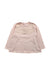 A Pink Long Sleeve Tops from Chloe in size 12-18M for girl. (Front View)