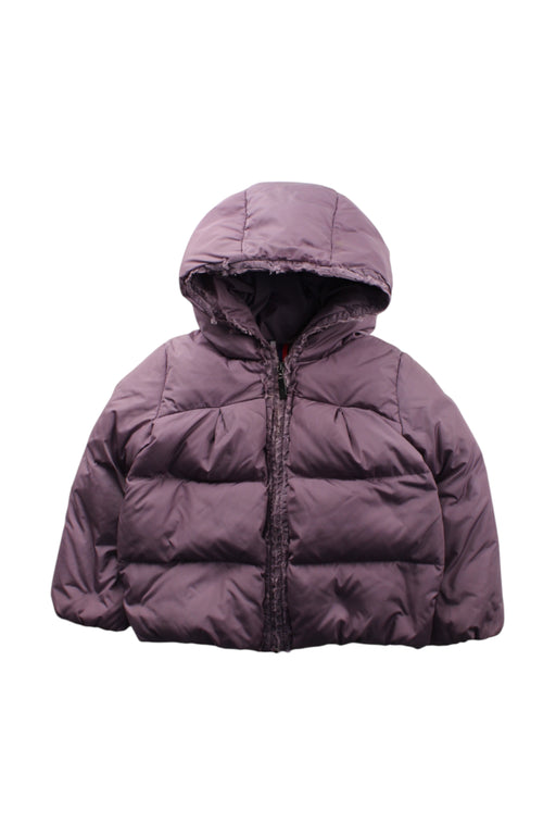 A Purple Puffer/Quilted Coats & Outerwear from Moncler in size 18-24M for neutral. (Front View)