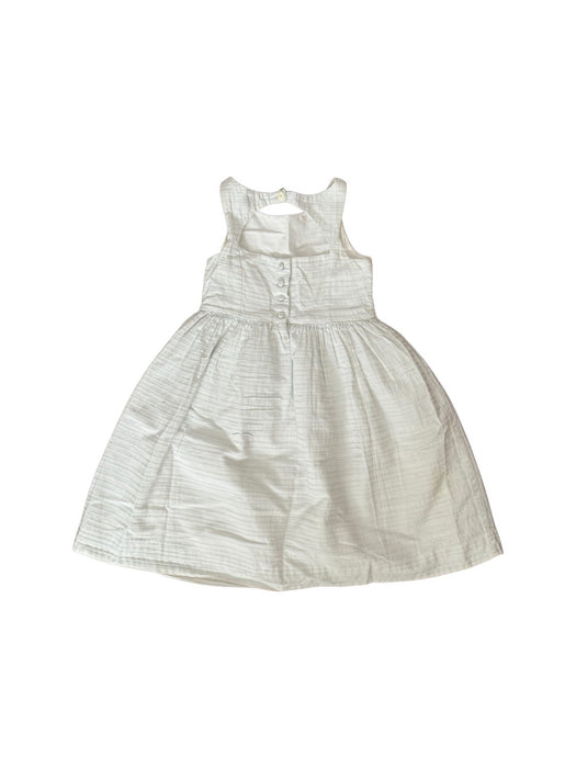 A White Sleeveless Dresses from Polo Ralph Lauren in size 5T for girl. (Back View)
