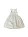 A White Sleeveless Dresses from Polo Ralph Lauren in size 5T for girl. (Back View)
