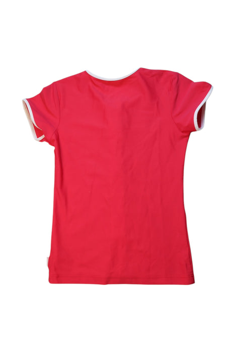 A Pink Rash Guards from Seafolly in size 8Y for girl. (Back View)