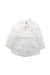 A White Long Sleeve Shirts from Petit Bateau in size 3T for neutral. (Front View)