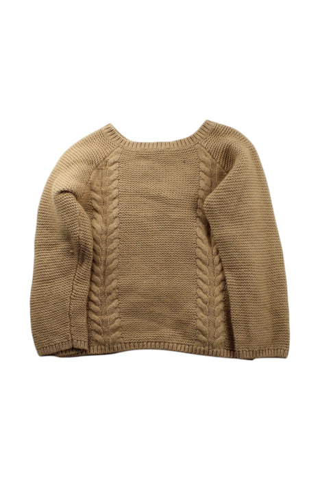 A Beige Cardigans from Jacadi in size 4T for neutral. (Back View)