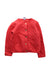 A Red Puffer/Quilted Jackets from Petit Bateau in size 5T for neutral. (Front View)