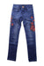 A Blue Jeans from IKKS in size 6T for girl. (Front View)