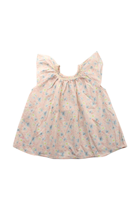A Multicolour Sleeveless Dresses from Marie Chantal in size 6T for girl. (Front View)