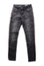 A Black Jeans from IKKS in size 8Y for girl. (Front View)