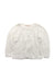 A White Cardigans from Bonpoint in size 8Y for girl. (Front View)