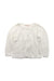 A White Cardigans from Bonpoint in size 8Y for girl. (Front View)