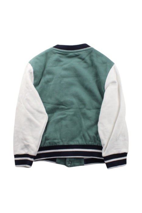 A Green Lightweight Jackets from Petit Bateau in size 4T for neutral. (Back View)