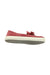A Red Flats from Salvatore Ferragamo in size 6T for girl. (Front View)