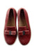 A Red Flats from Salvatore Ferragamo in size 6T for girl. (Back View)