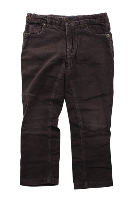 A Brown Casual Pants from Marie Chantal in size 3T for girl. (Front View)