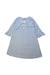 A Blue Long Sleeve Dresses from Charabia in size 4T for girl. (Front View)