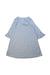A Blue Long Sleeve Dresses from Charabia in size 4T for girl. (Back View)