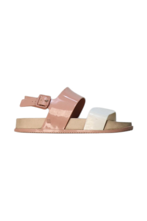 A Multicolour Sandals from Mini Melissa in size 6T for neutral. (Front View)