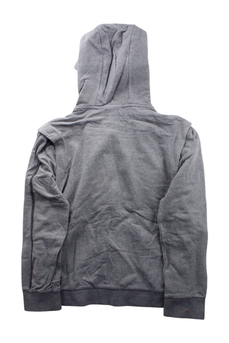 A Grey Zippered Sweatshirts from Fendi in size 10Y for neutral. (Back View)