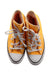 A Yellow Sneakers from Converse in size 11Y for neutral. (Back View)