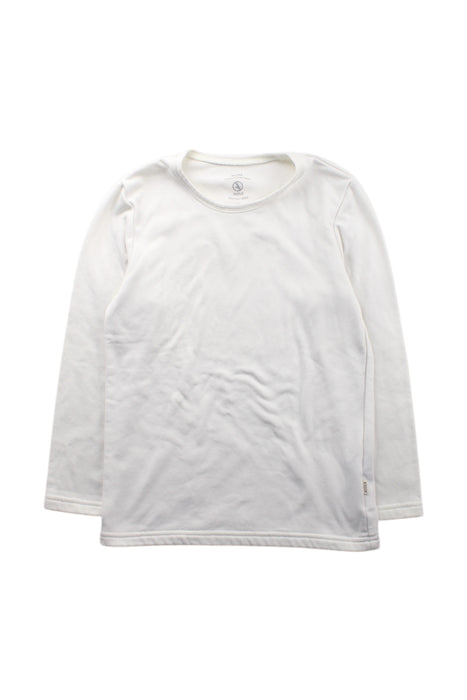 A White Long Sleeve T Shirts from Aigle in size 10Y for neutral. (Front View)