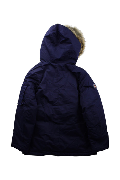 A Navy Puffer/Quilted Coats & Outerwear from Polo Ralph Lauren in size 8Y for neutral. (Back View)