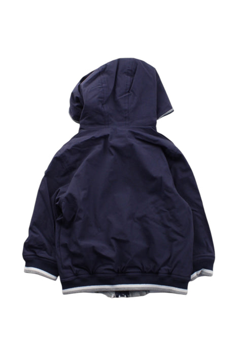 A Navy Lightweight Jackets from Tartine et Chocolat in size 12-18M for neutral. (Back View)