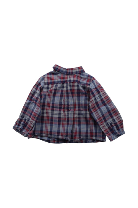 A Multicolour Long Sleeve Shirts from Bonpoint in size 6-12M for neutral. (Back View)