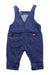 A Blue Long Overalls from Seed in size 3-6M for neutral. (Back View)