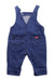 A Blue Long Overalls from Seed in size 3-6M for neutral. (Back View)