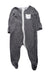 A Grey Onesies from Mori in size 6-12M for neutral. (Front View)