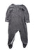 A Grey Onesies from Mori in size 6-12M for neutral. (Back View)