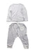 A Grey Gift Sets from Mori in size 3-6M for neutral. (Back View)