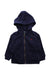 A Navy Hooded Sweatshirts from Polo Ralph Lauren in size 6-12M for neutral. (Front View)