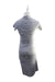 A Grey Short Sleeve Dresses from Seraphine in size Maternity-XS for maternity. (Back View)