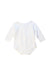 A White Long Sleeve Bodysuits from Mides in size 6-12M for neutral. (Back View)
