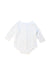 A White Long Sleeve Bodysuits from Mides in size 0-3M for neutral. (Back View)