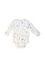 A White Long Sleeve Bodysuits from Saga Copenhagen in size 3-6M for boy. (Front View)