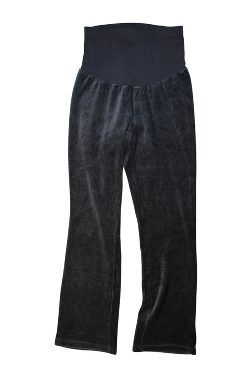 A Black Casual Pants from 010 Maternity in size M for maternity. (Front View)