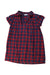 A Navy Short Sleeve Shirts from Jacadi in size 6T for girl. (Front View)