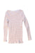 A White Long Sleeve Tops from Seed in size 5T for girl. (Back View)