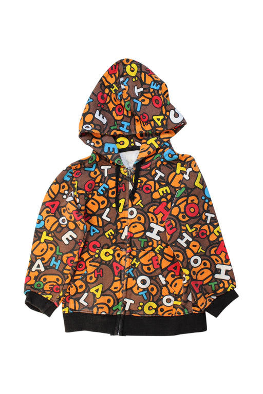 A Multicolour Hooded Sweatshirts from :CHOCOOLATE AAPE by A Bathing Ape in size 2T for boy. (Front View)