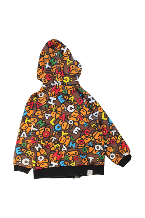 A Multicolour Hooded Sweatshirts from :CHOCOOLATE AAPE by A Bathing Ape in size 2T for boy. (Back View)