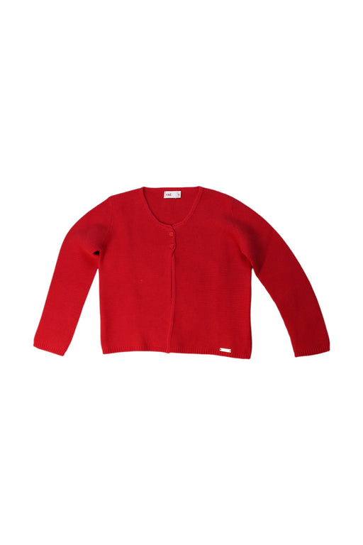 A Red Cardigans from Condor Barcelona in size 6T for girl. (Front View)