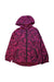 A Pink Rain Jackets from Chickeeduck in size 10Y for girl. (Front View)