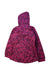 A Pink Rain Jackets from Chickeeduck in size 10Y for girl. (Back View)