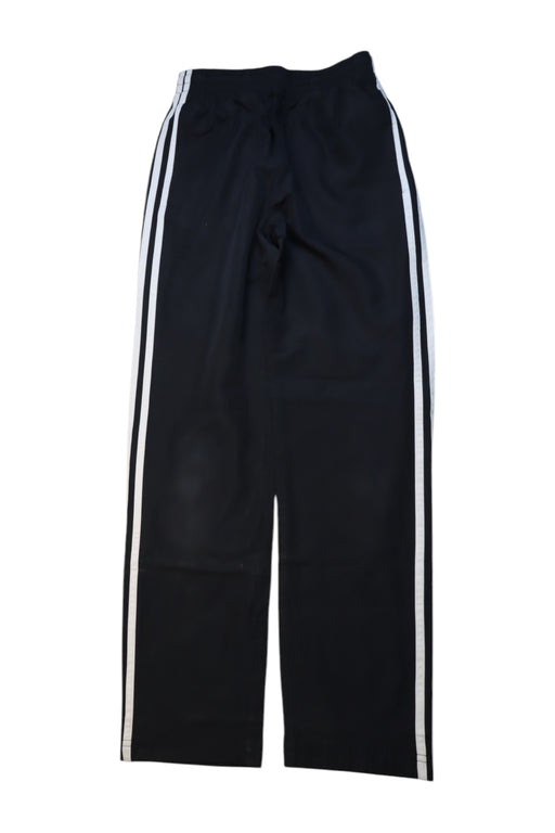 A Black Active Pants from Adidas in size 12Y for neutral. (Front View)