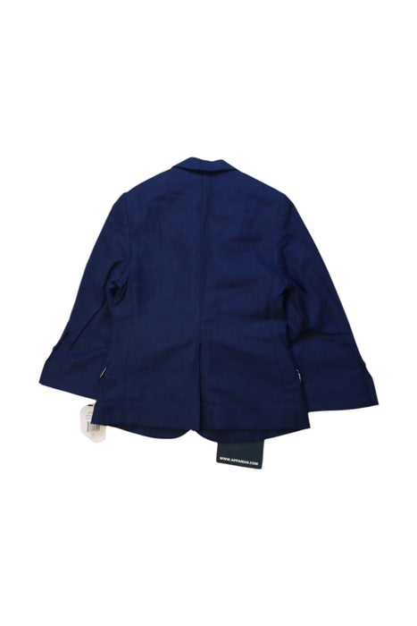 A Navy Blazers from Appaman in size 3T for boy. (Back View)